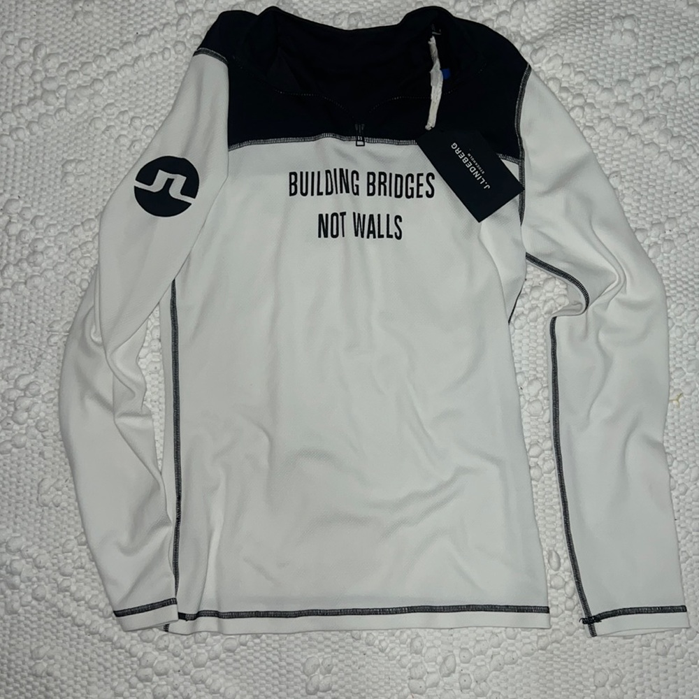 J.lindeberg golf quarter zip